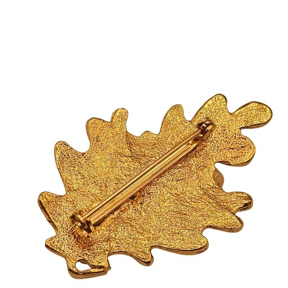 Avon GoldTone Squirrel Oak Leaf Fairy Cabin CottageCore Whimsy Fall Harvest Pins - Picture 8 of 13